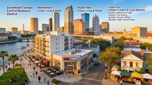 Scenic neighborhoods in Tampa Bay ideal for temporary and extended stays in corporate housing