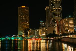 Seasonal December celebrations across Tampa Bay with lights and waterfront shows